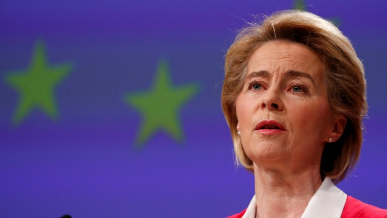 Ursula von der Lyen, presidente da Comissão Europeia
