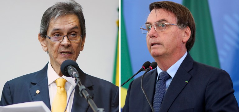 Roberto Jefferson e Jair Bolsonaro