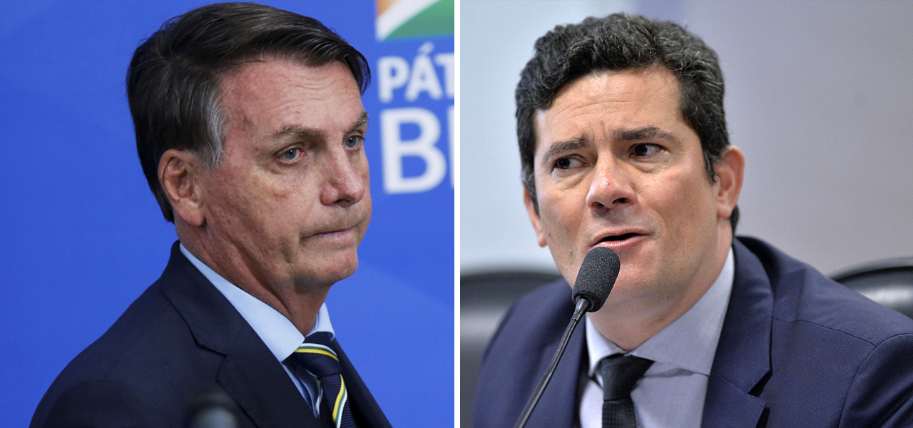 Jair Bolsonaro e Sérgio Moro