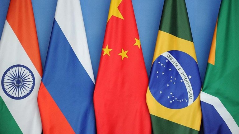 Bandeiras dos países do Brics