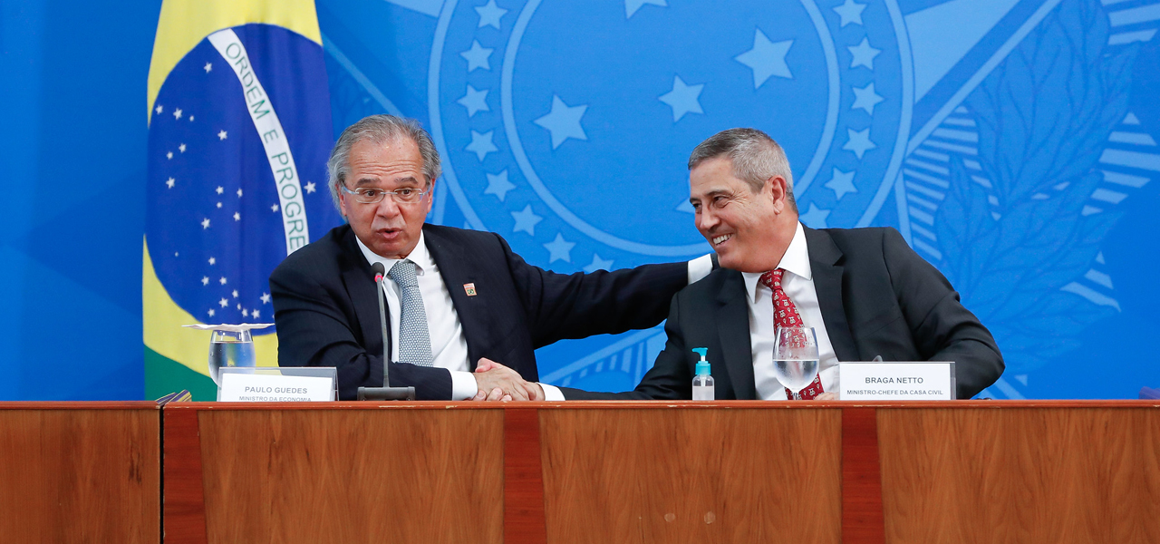Paulo Guedes e Braga Netto