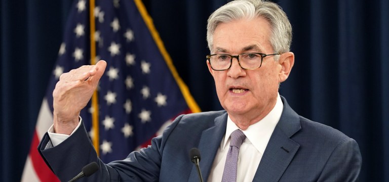 Presidente do FeD Jerome Powell