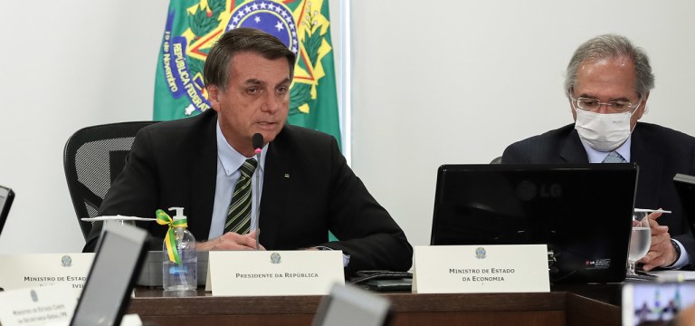 (Brasília - DF, 14/05/2020) Videoconferência com Paulo Skaf, Presidente da Federação das Indústrias do estado de São Paulo - FIESP e empresários.