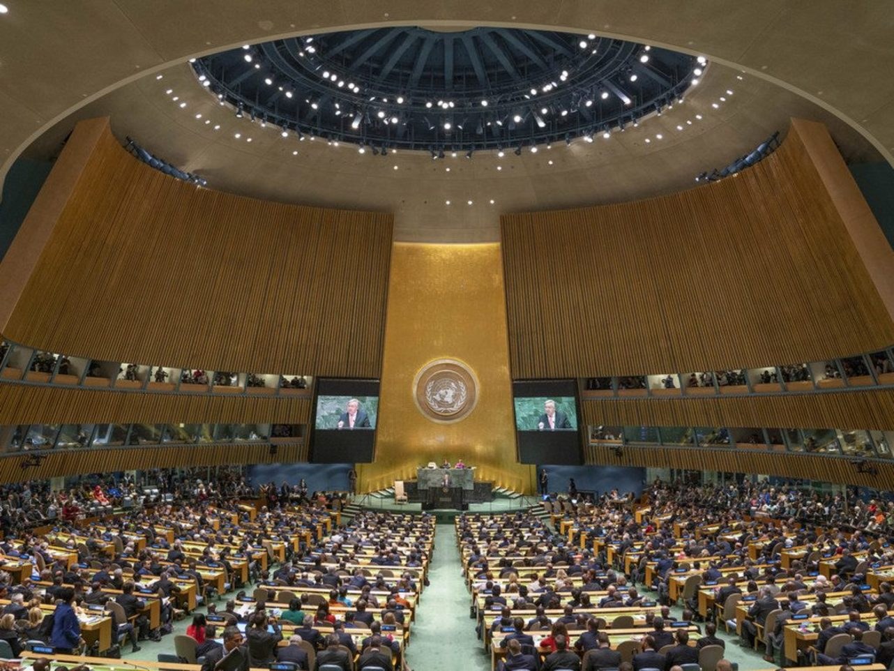 Plenária da Assembleia Geral da ONU