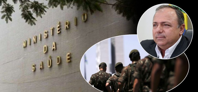 Ministério da Saúde, Eduardo Pazuello e militares