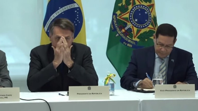 Bolsonaro reuniao