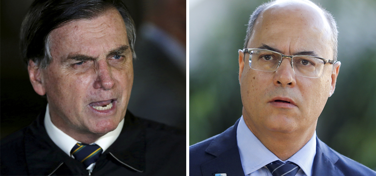 Jair Bolsonaro e Wilson Witzel