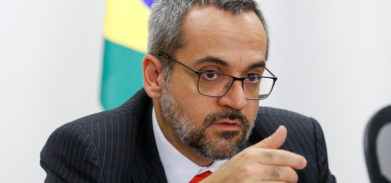 (Brasília - DF, 29/05/2019) Palavras do Ministro da Educação Abraham Weintraub.