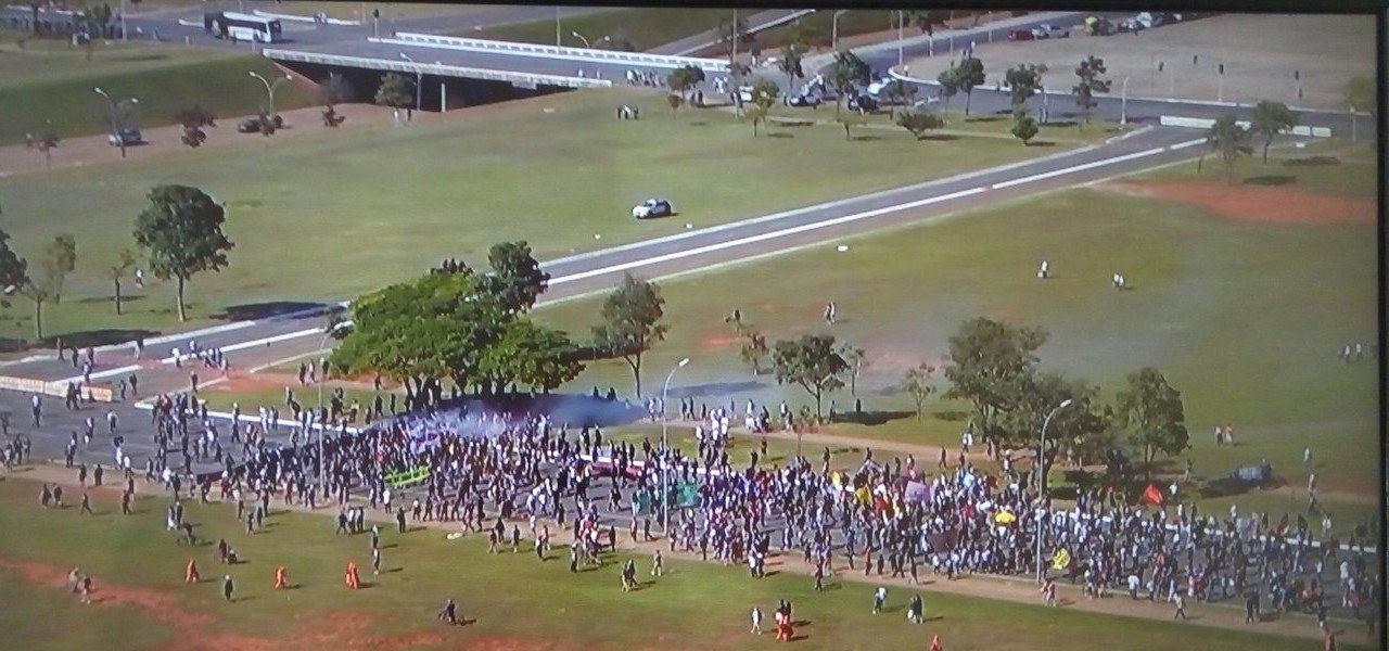 Manifestação em Brasília