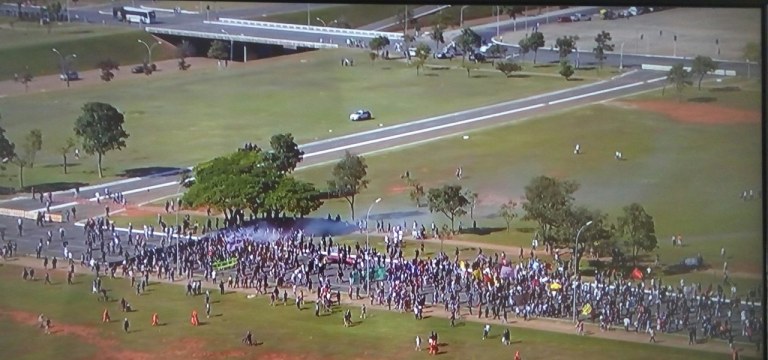 Manifestação em Brasília