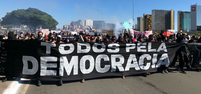 Manifestação em Brasília