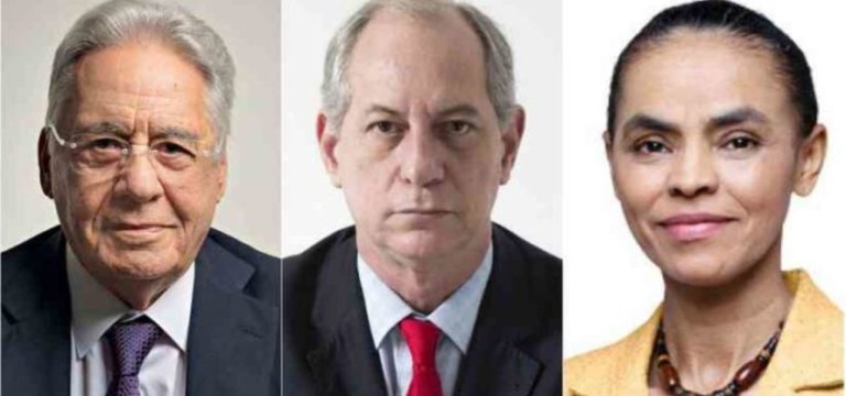 Fernando Henrique Cardoso, Ciro Gomes e Marina Silva