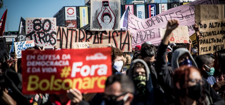 Ato Unificado Contra o Racismo e em Defesa da Democracia • 07/06/2020 • Brasília/DF