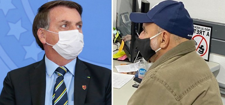 Jair Bolsonaro e Fabrício Queiroz