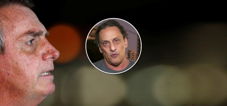 Jair Bolsonaro e Frederick Wassef