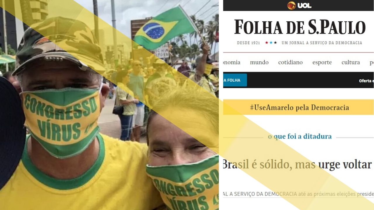 Folha e o amarelo