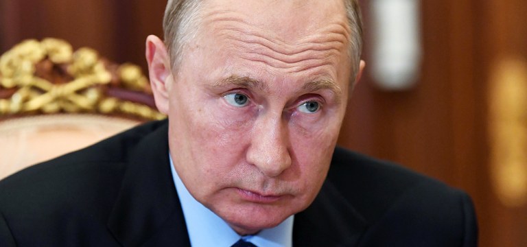 Presidente da Rússia, Vladimir Putin, em Moscou 17/06/2020