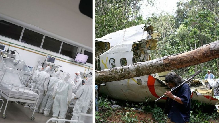 Coronavírus e queda de avião da Gol em 2006