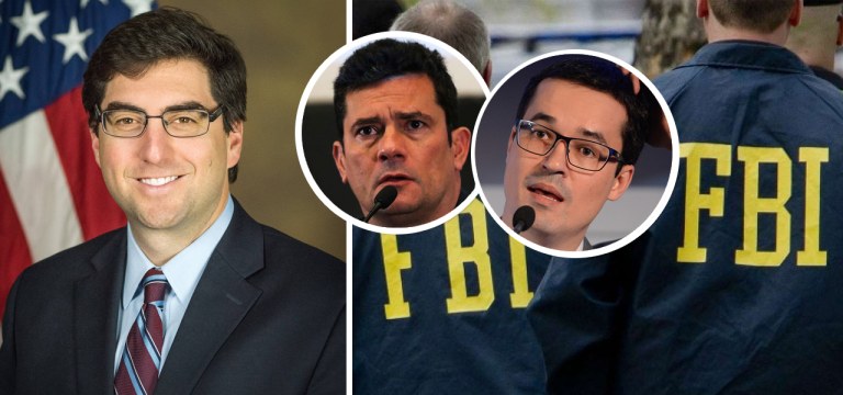 Daniel Kahn, Sérgio Moro e Deltan Dallagnol