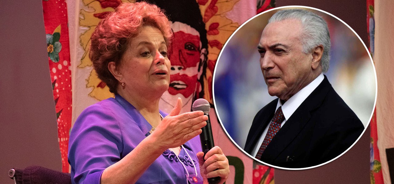 Dilma Rousseff e Michel Temer