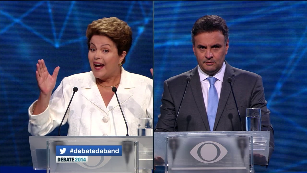 Debate com Dilma Rousseff e Aécio Neves / 2014