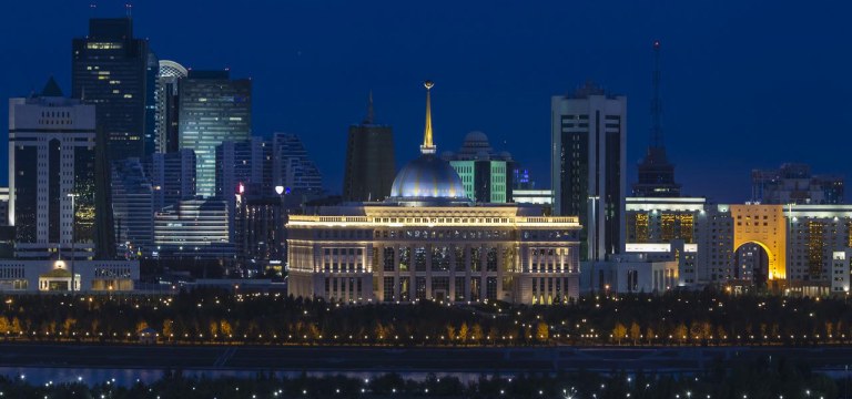 Nur-sultan, ex-Astana, capital do Cazaquistão