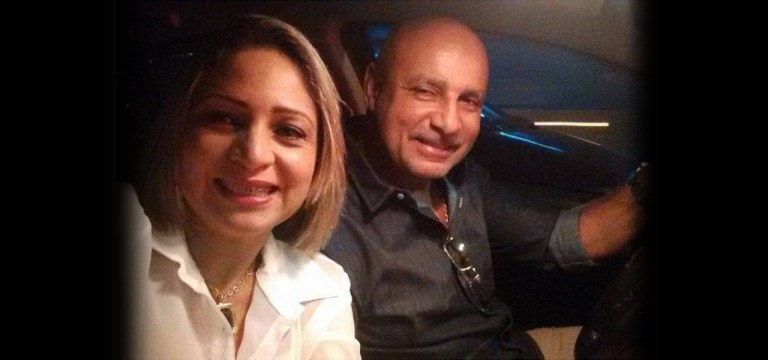 Márcia Oliveira de Aguiar e Fabrício Queiroz