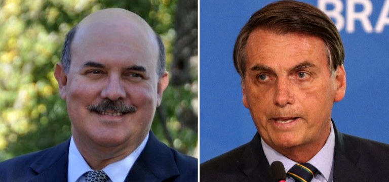 Jair Bolsonaro e Milton Ribeiro
