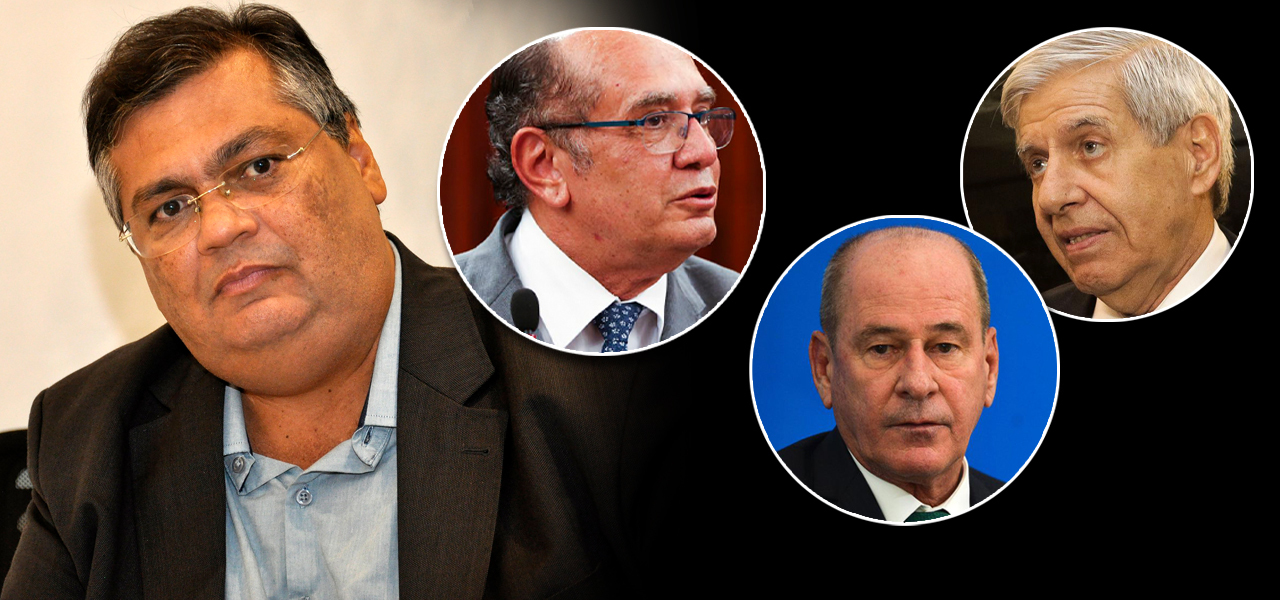 Governador do Maranhão, Flávio Dino, Gilmar Mendes (STF) e os militares