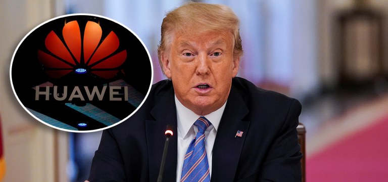 Huawei e Donald Trump