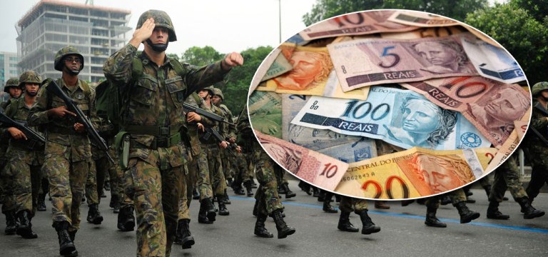 Em meio à Covid-19, militares terão aumento em seus vencimentos
