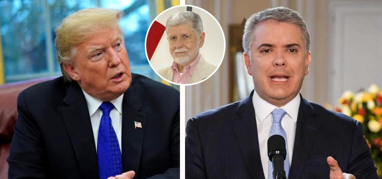 Donald Trump, Ivan Duque e Celso Amorim