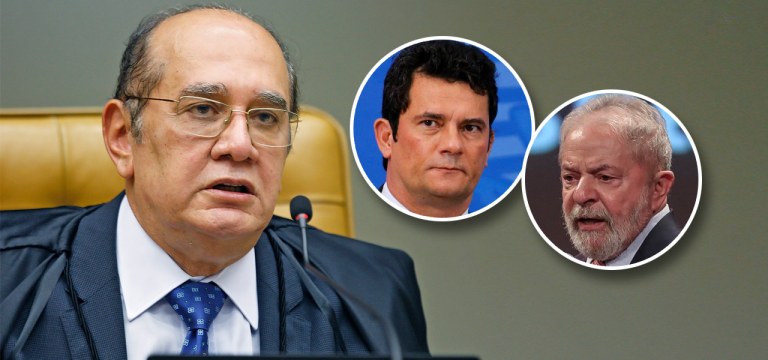 Gilmar Mendes, Sérgio Moro e Lula