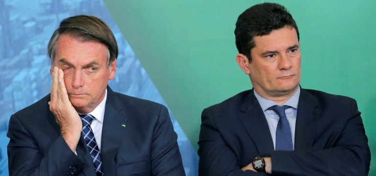 Jair Bolsonaro e Sergio Moro