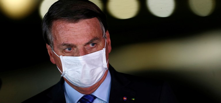 Presidente Jair Bolsonaro em Brasília 12/08/2020