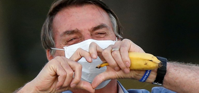 Presidente Jair Bolsonaro em Brasília 24/07/2020