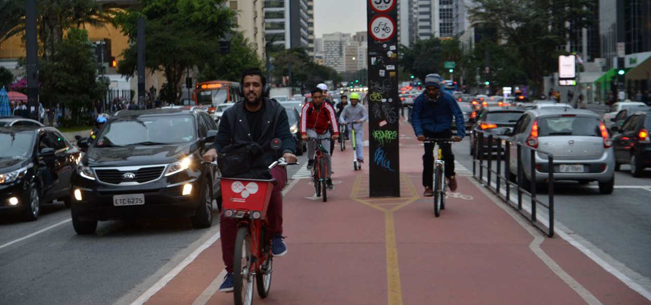 Ciclovia da Avenida Paulista, em São Paulo