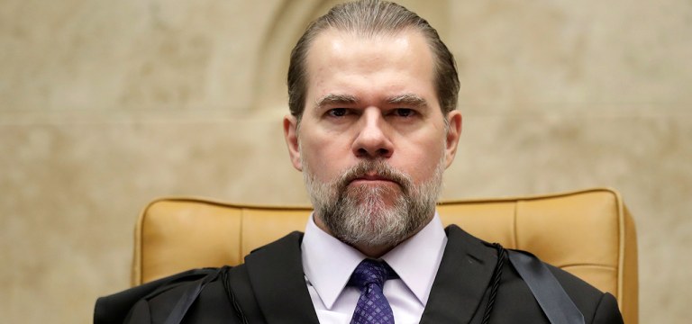 Ministro Dias Toffoli, em sessão no STF 7/11/2019