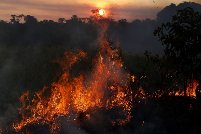 Queimadas aumentam no Amazonas