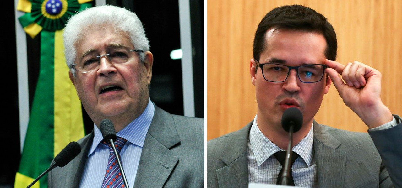 Roberto Requião e Deltan Dallagnol