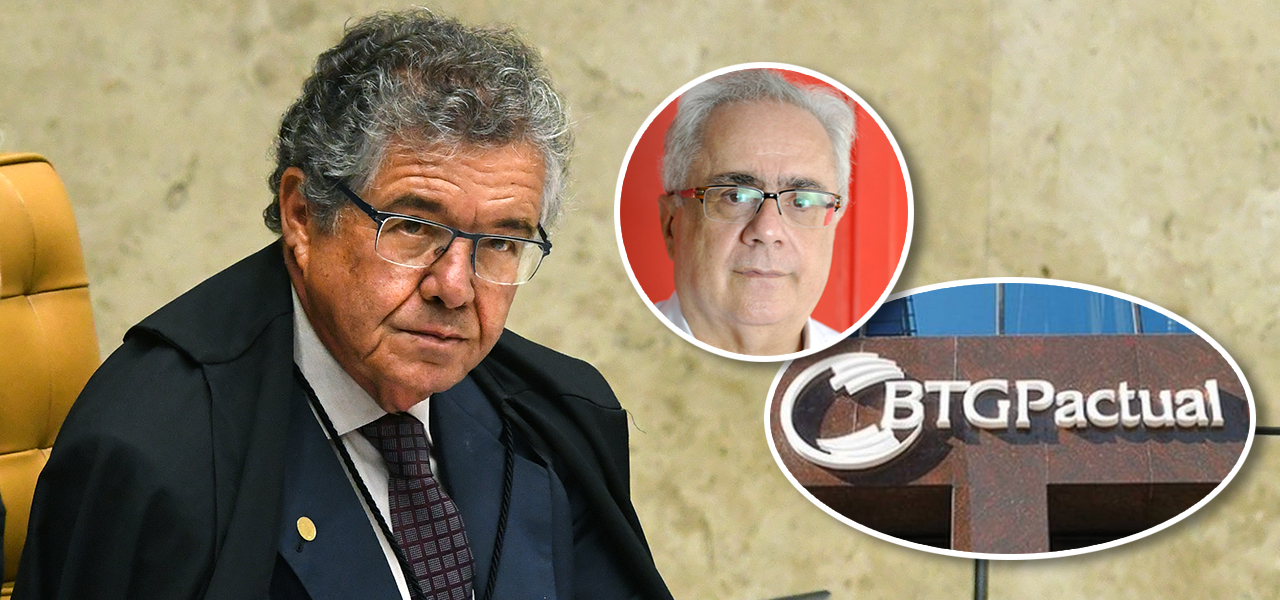 Ministro Marco Aurélio e Luis Nassif