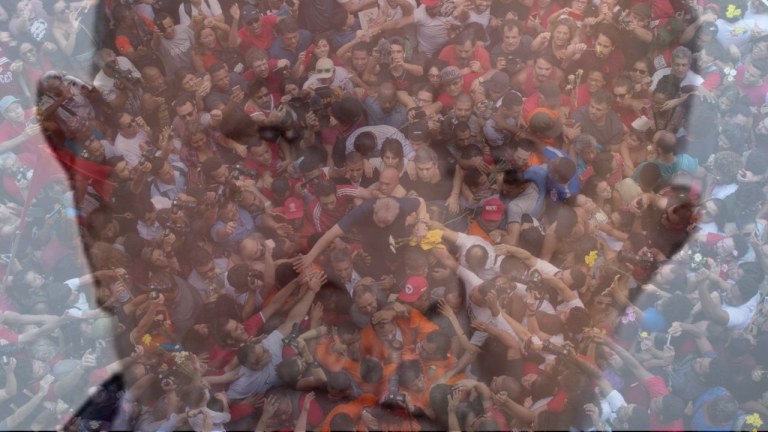 Lula em pronuciamento