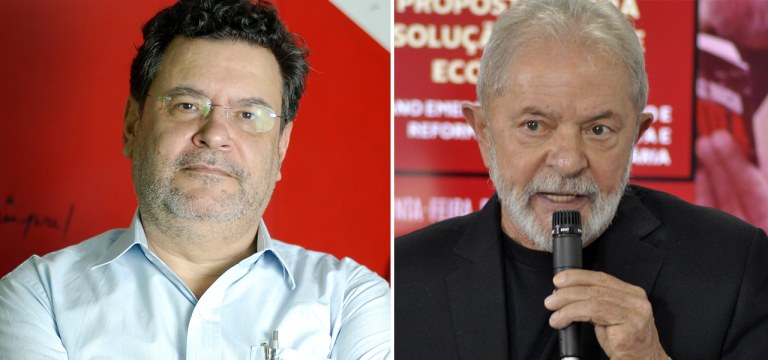 Rui Costa Pimenta e Lula