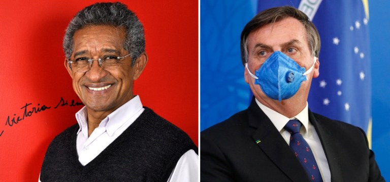 Vicentinho e Jair Bolsonaro