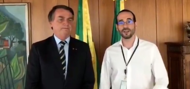 Jair Bolsonaro e Arthur Weintraub