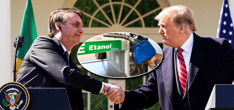 Jair Bolsonaro e Donald Trump
