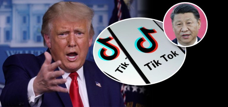 Donald Trump, TikTok e Xi Jinping