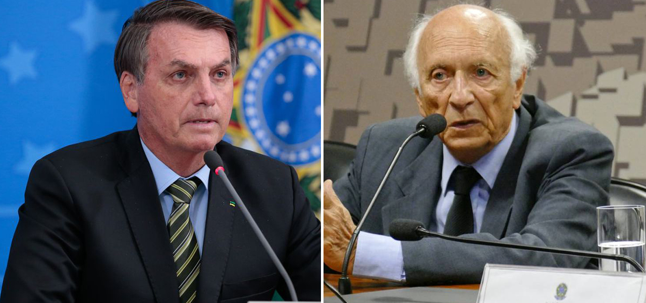 Jair Bolsonaro e Rubens Ricupero