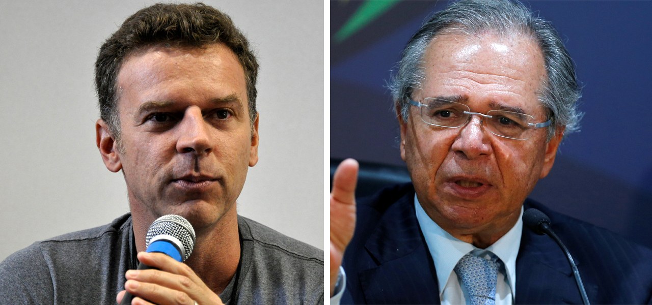 Eduardo Moreira e Paulo Guedes