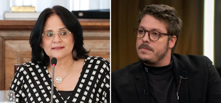 Damares Alves e Fabio Porchat